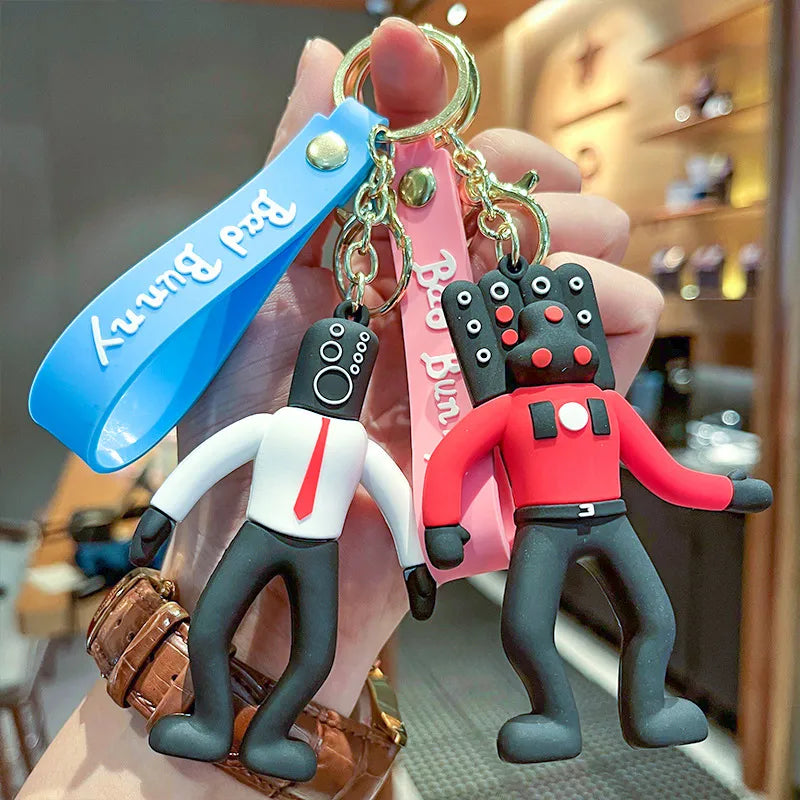 Breloc mare Skibidi Toilet Keyring - mai multe variante