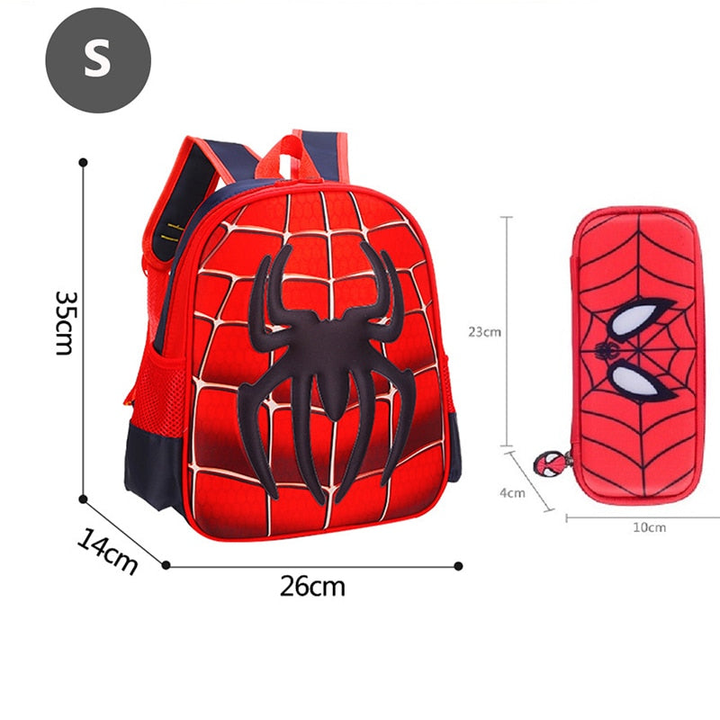 Băieți școală rucsac școală Spiderman - mai multe variante