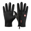 Mănuși calde cu fermoar - mai multe culori