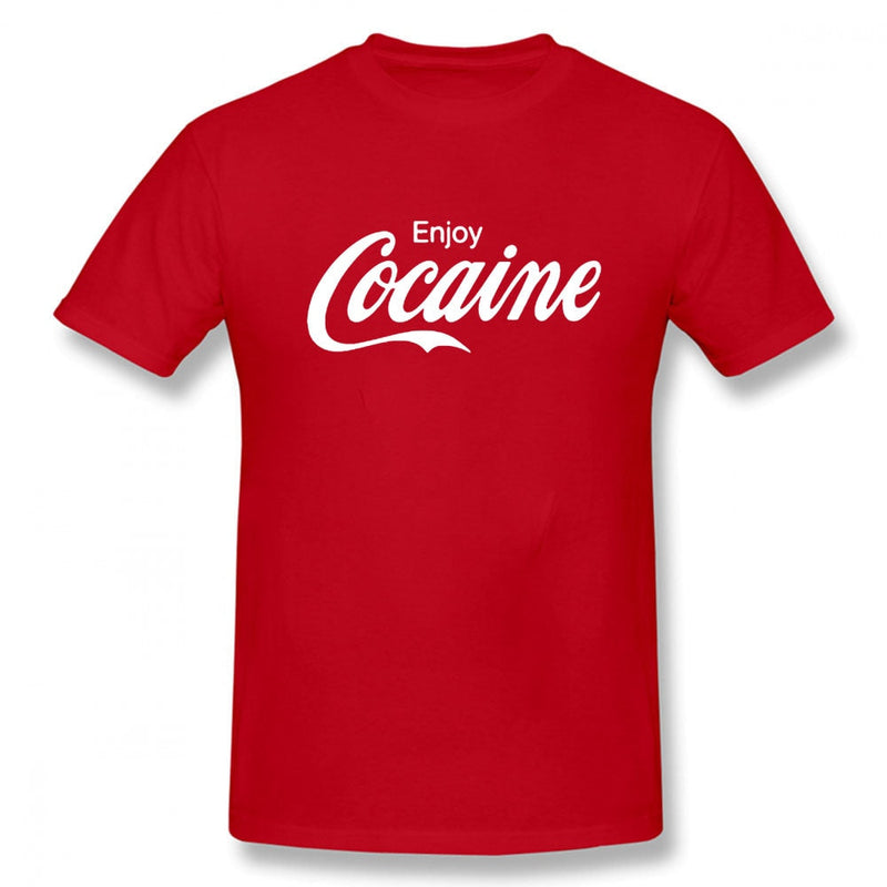 Tricou amuzant Cocaină - mai multe variante