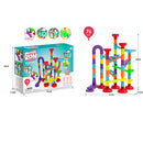 Pistă cu bile colorate - mai multe variante