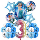 Set mare de baloane de ziua de naștere Frozen - mai multe variante