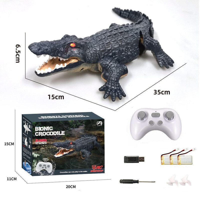 Crocodil teleghidat - mai multe variante