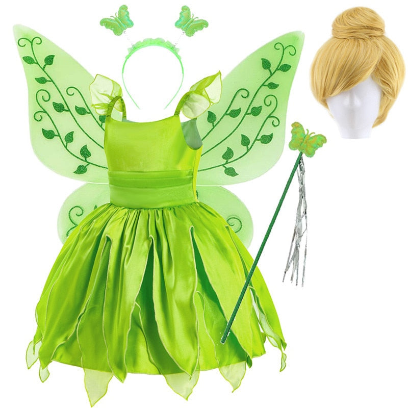 Costum pentru fete Tinkerbell - mai multe variante