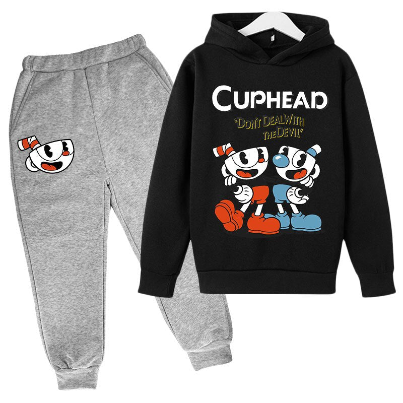 Trening pentru copii Cuphead - mai multe variante