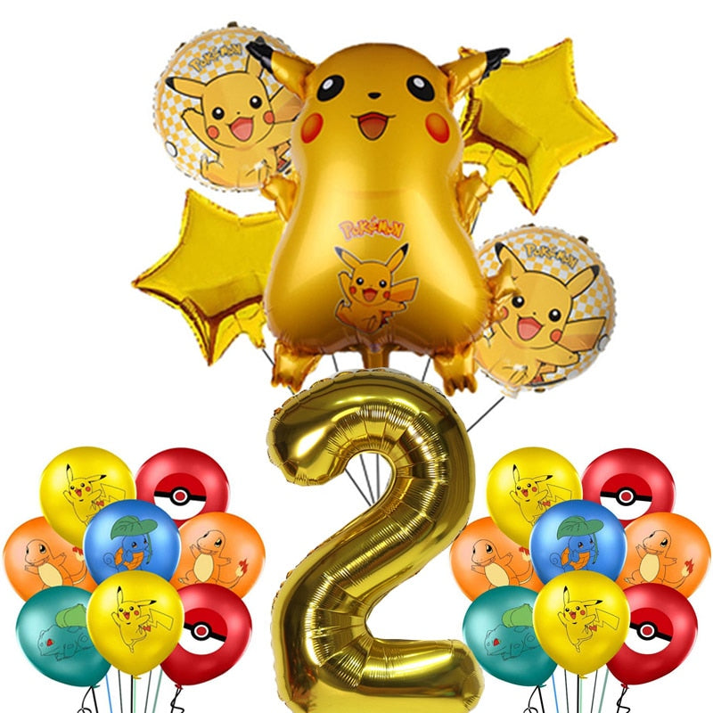 Set mare de baloane Pikachu - mai multe variante