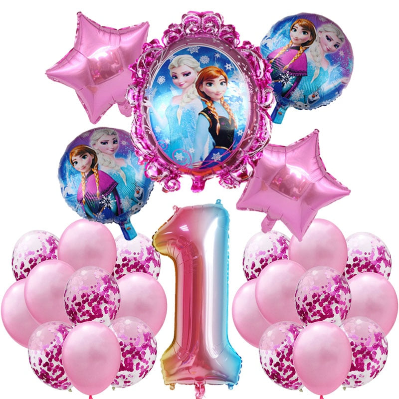 Set mare de baloane Frozen - mai multe variante