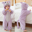 Costum mov pentru bebeluși