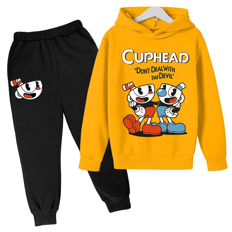 Trening pentru copii Cuphead - mai multe variante