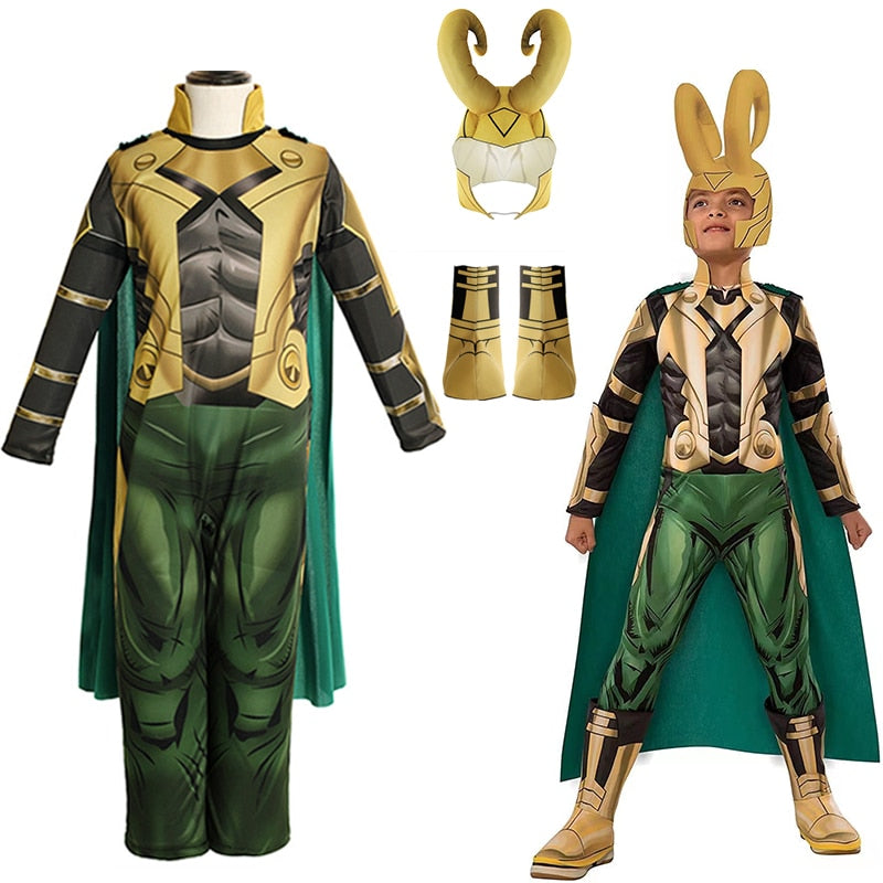 Costum pentru copii Loki - mai multe mărimi