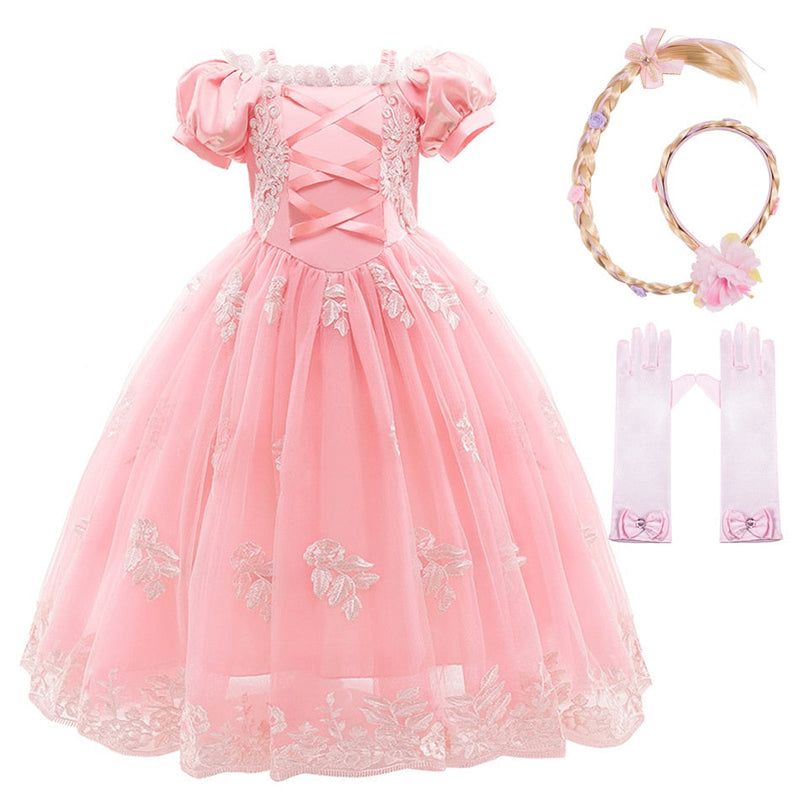 Rochie pentru copii Rapunzel - mai multe variante