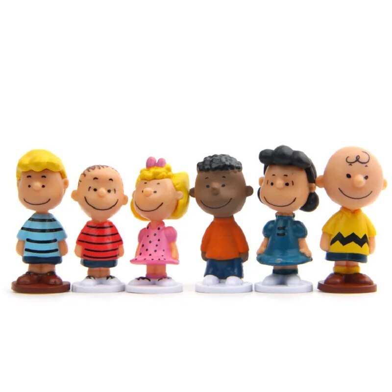 Figurine Snoopy - 12 buc