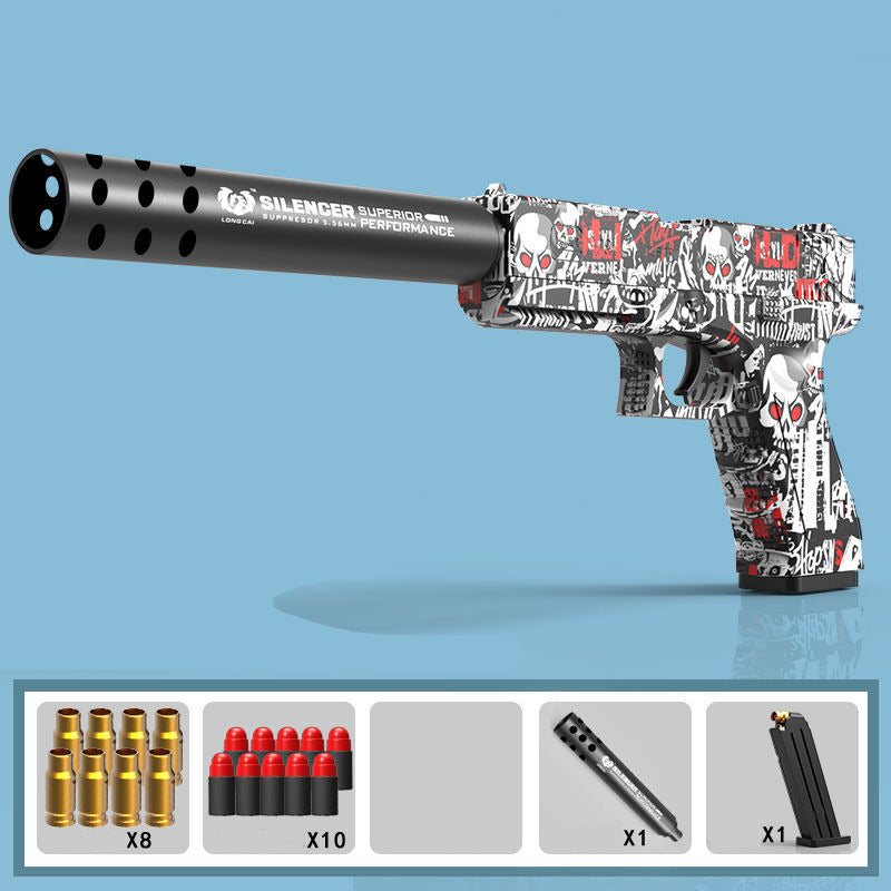 Pistol de jucărie Glock pentru copii - mai multe culori