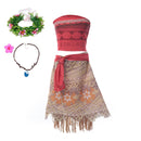 Costum pentru fete Prințesa Moana - mai multe variante