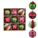 Globuri de Crăciun 9 buc - mai multe variante