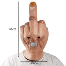 Masca amuzantă degetul mijlociu - mai multe variante