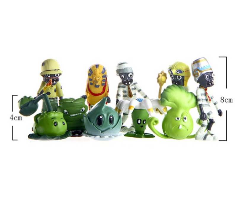 Figurine Plants vs Zombies - 10 buc
