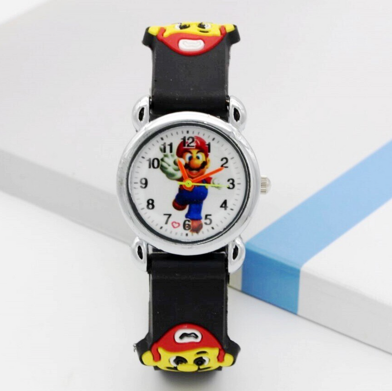 Ceas pentru copii Super Mario - mai multe culori