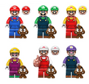 Figurky Super Mario k Lego - 6 ks