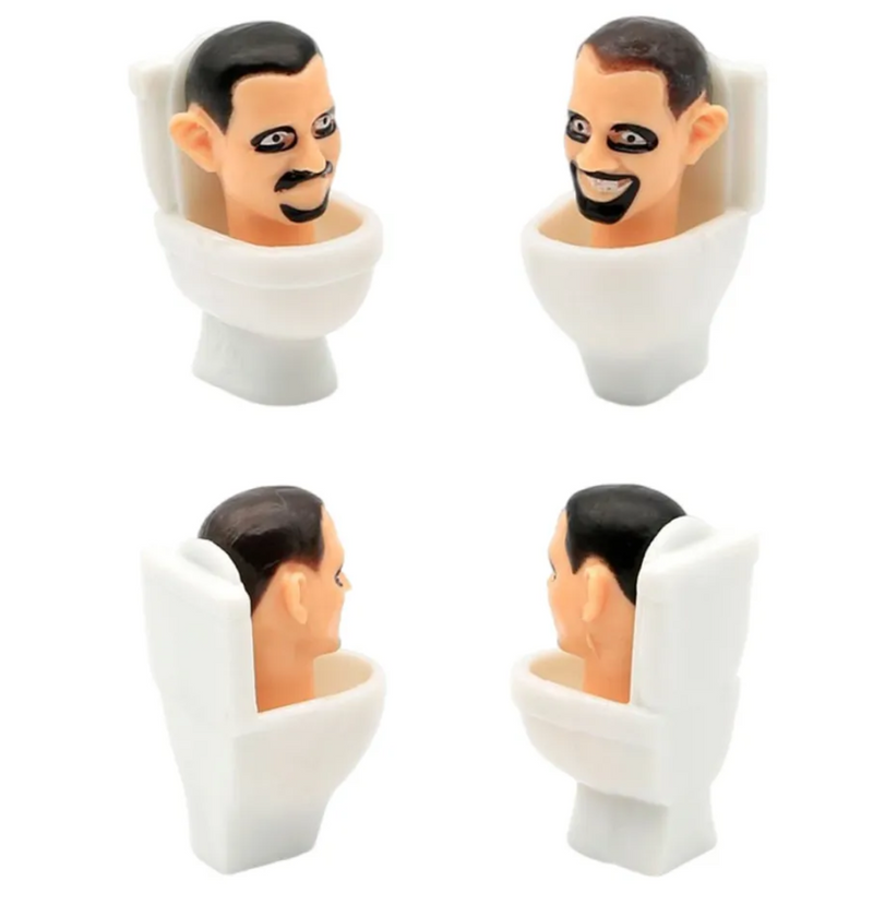 Figurine Skibidi Toaletă - 6 buc