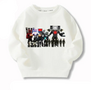 Hanorac pentru copii fără glugă Skibidi Toilet - mai multe variante