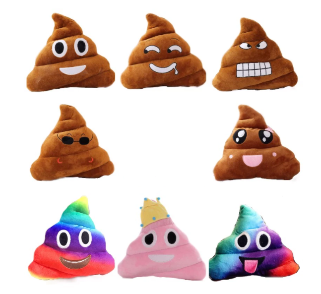 Plush caca - mai multe variante