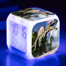 Designer LED Alarmă cu ceas cu dinozauri Jurassic World - mai multe variante