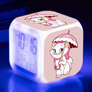 Fata de LED pisica LED ceas de alarmă - mai multe variante