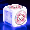 Fata de LED pisica LED ceas de alarmă - mai multe variante