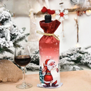 Capac de Crăciun pentru sticle de vin - mai multe variante