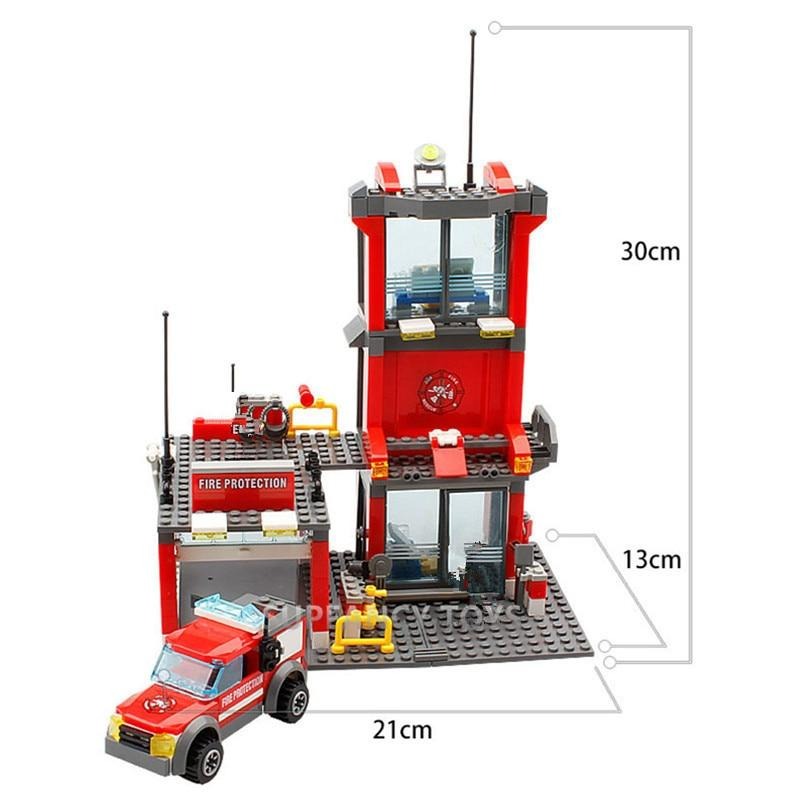 Set de construcție pentru stația de pompieri