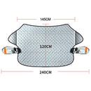 Ecran auto magnetic împotriva soarelui și a înghețului