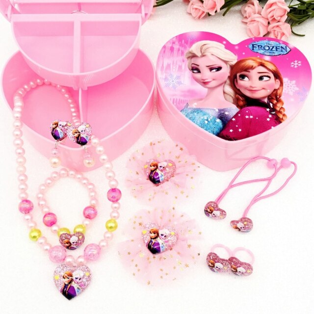Set bijuterii pentru mici prințese Frozen