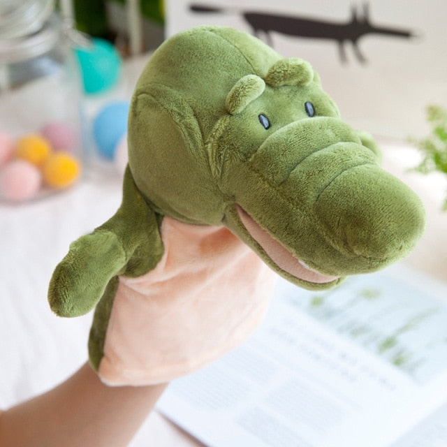 Marionetă de pluș pentru mână  - crocodil