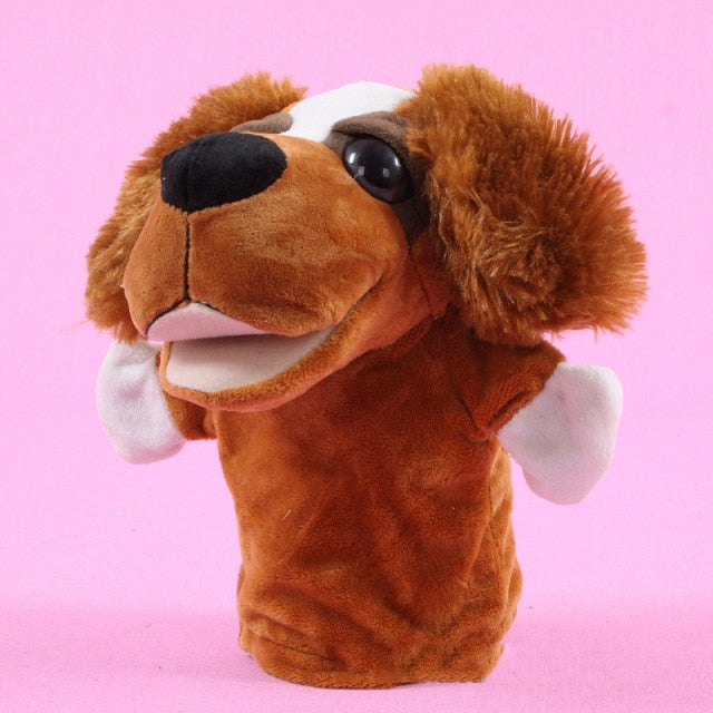 Marionetă de pluș - câine - mai multe variante