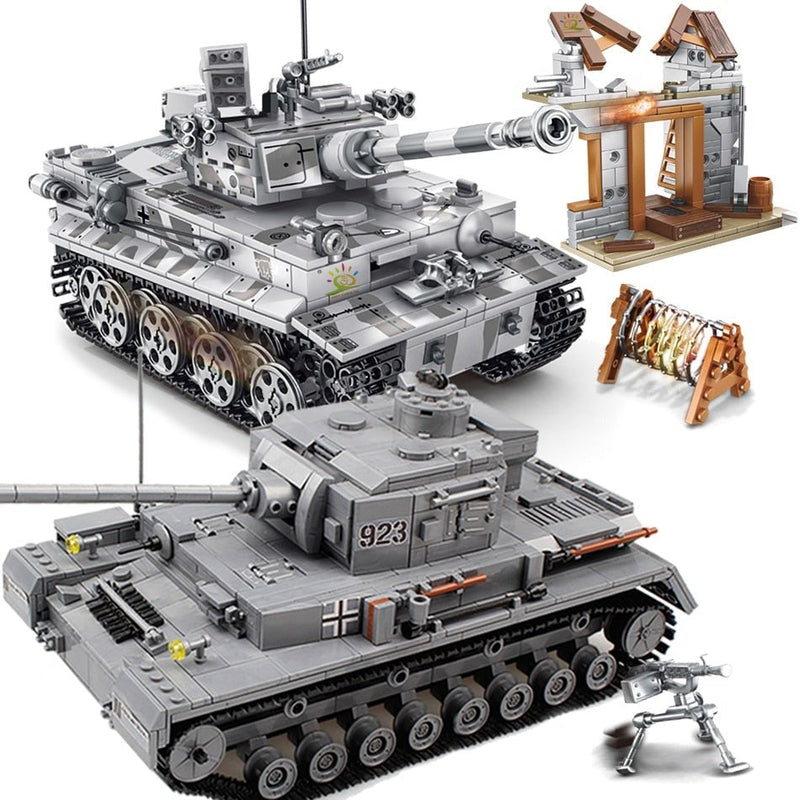 Set de construcție tanc militar