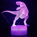 Lampă cu iluzie 3D - Tyranosaurus