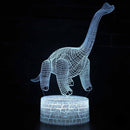 Lampă cu iluzie 3D - Brachiosaurus
