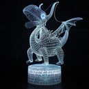 Lampă cu iluzie 3D - dragon