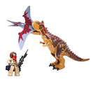 Figurină Jurassic World dinozaur Carnotaurus pentru Lego - 29 cm