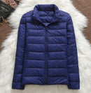 Jachetă de iarnă pentru femei fără glugă - mai multe culori