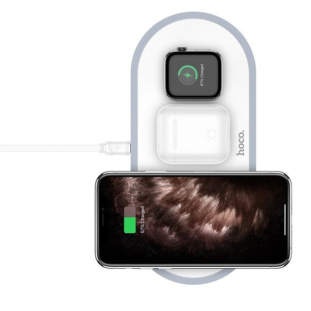 Încărcător wireless 3in1