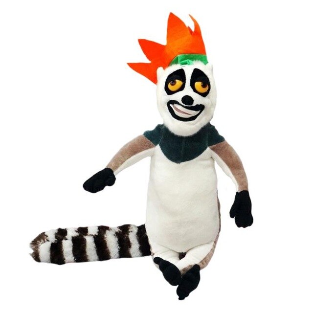 Plush Regele Julien - Madagascar