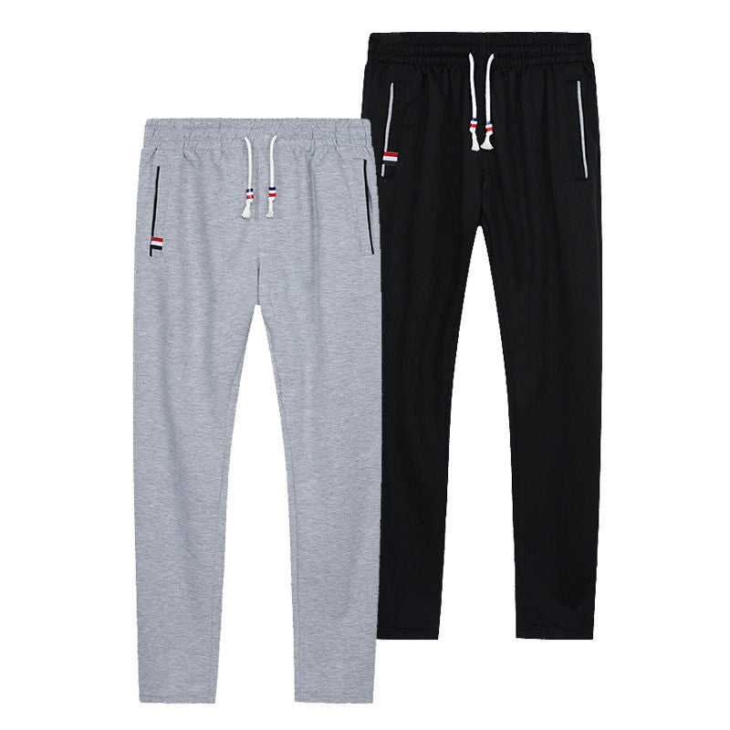 Pantaloni de trening de culoare solidă pentru bărbați - mai multe culori