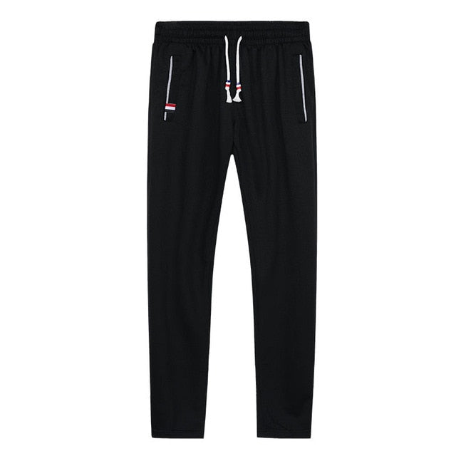 Pantaloni de trening de culoare solidă pentru bărbați - mai multe culori
