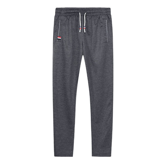 Pantaloni de trening de culoare solidă pentru bărbați - mai multe culori