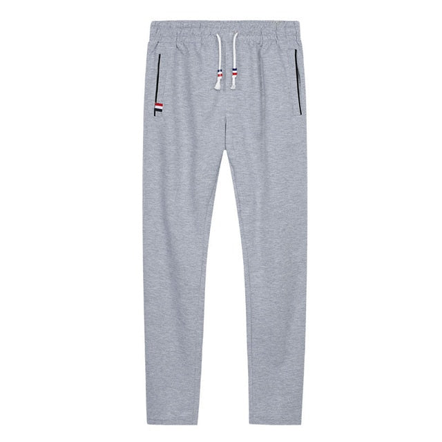 Pantaloni de trening de culoare solidă pentru bărbați - mai multe culori