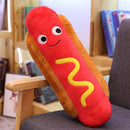 Plush hotdog