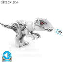 Figurină Jurassic World dinozaur Indominus Rex pentru Lego - 29 cm