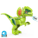 Figurină Jurassic World dinozaur Dilophosaurus pentru Lego - 23 cm
